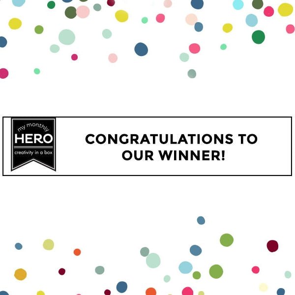 August 2018 My Monthly Hero Countdown Winner! - Hero Arts