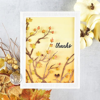 Autumn Branches Thank You Card - Hero Arts