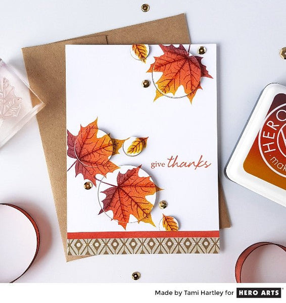 Autumn Ombré + Die Cut Spotlighting