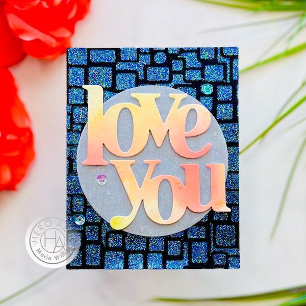 Bling Out Your Cards with Glitter Hero Paste!