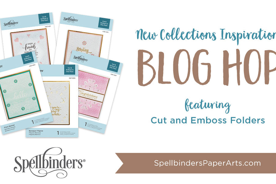 Cut & Emboss Folders Release. Blog Hop + Giveaway (Now Closed)