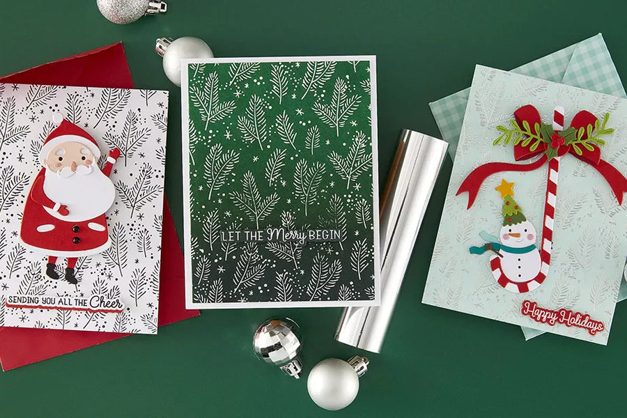 July 2026 BetterPress & Foil Plate of the Month Preview & Tutorials – Festive Forest