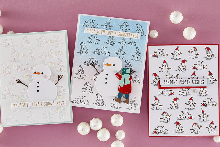 October 2025 BetterPress Plate of the Month Preview & Tutorials – Made With Snowflakes