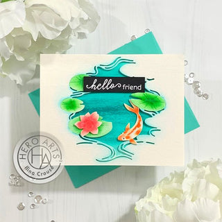 Bringing Die Cuts to Life with Watercoloring - Hero Arts