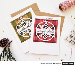 Buffalo Plaid for the Holidays - Hero Arts