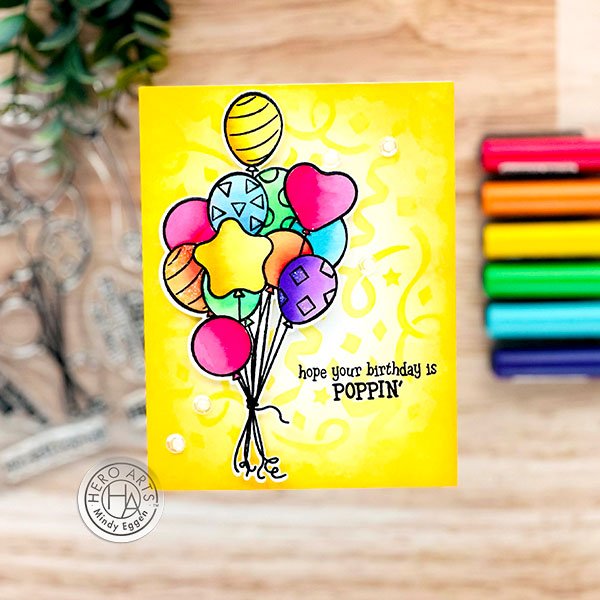 Bunch of Balloons Watercoloring