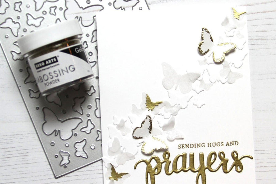 Butterfly Confetti Fancy Die, Two Ways!