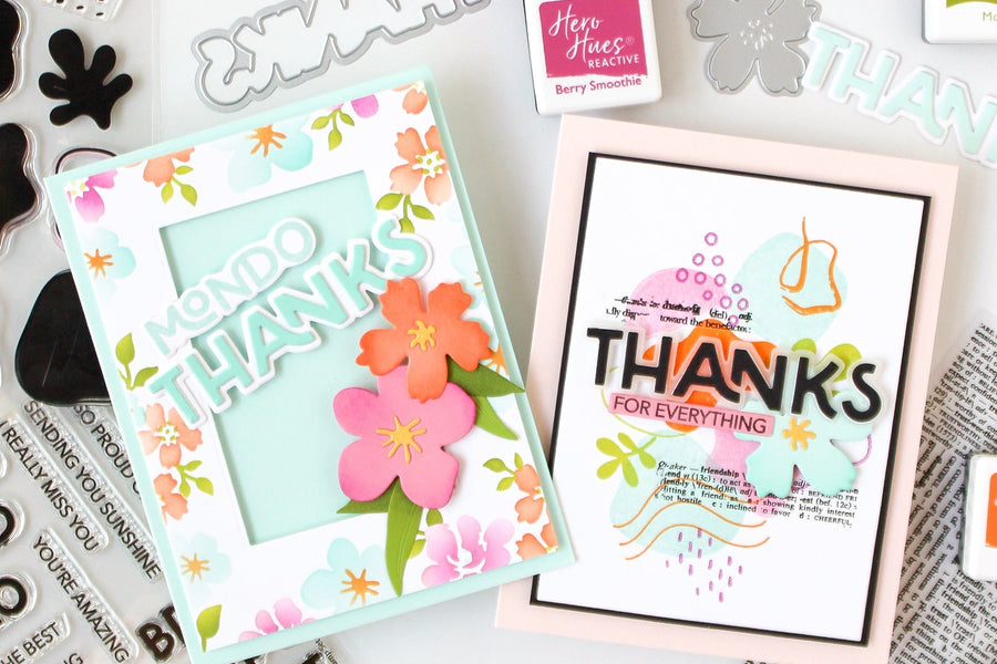 Two Creative Card Ideas with the Fresh Flowers Collection