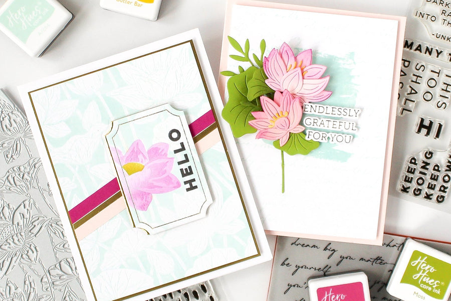 tranquil garden cards