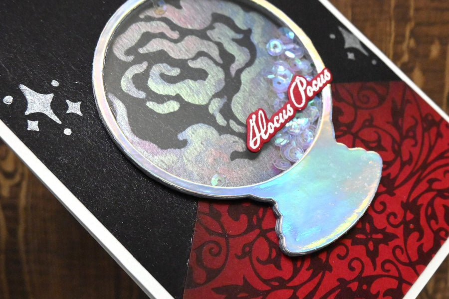 Crystal Ball Cards, Two Ways!
