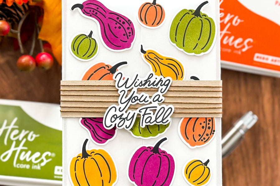 Cozy Fall Gatefold Card with Pick of the Patch