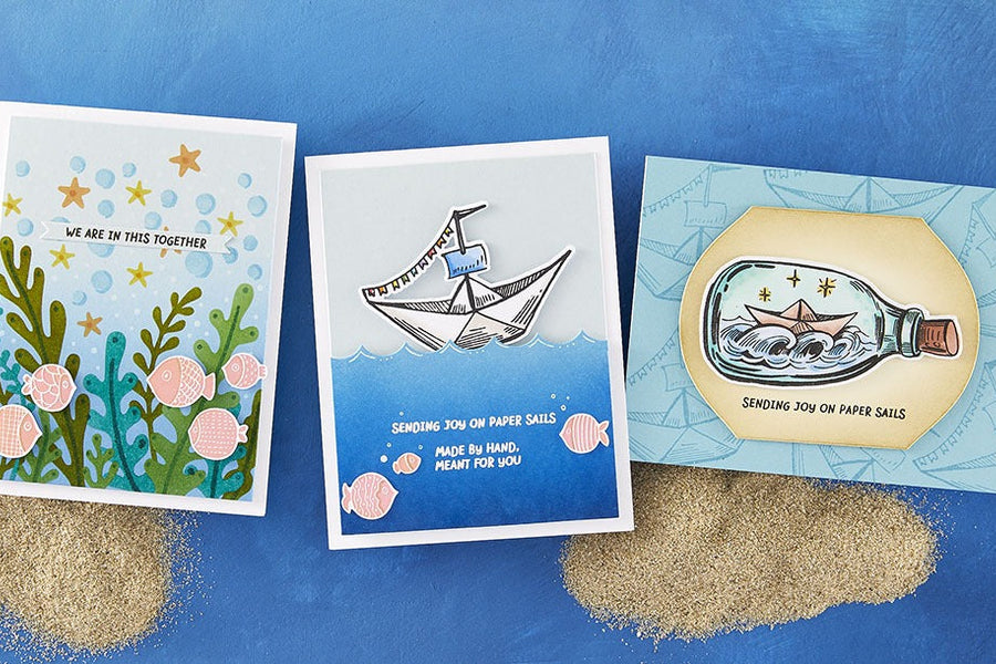 August 2025 Clear Stamp + Die of the Month Preview & Tutorials – Paper Splash