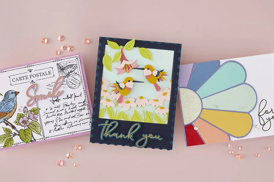 January 2026 Clear Stamp + Die of the Month Preview & Tutorials – Best Year Sentiments
