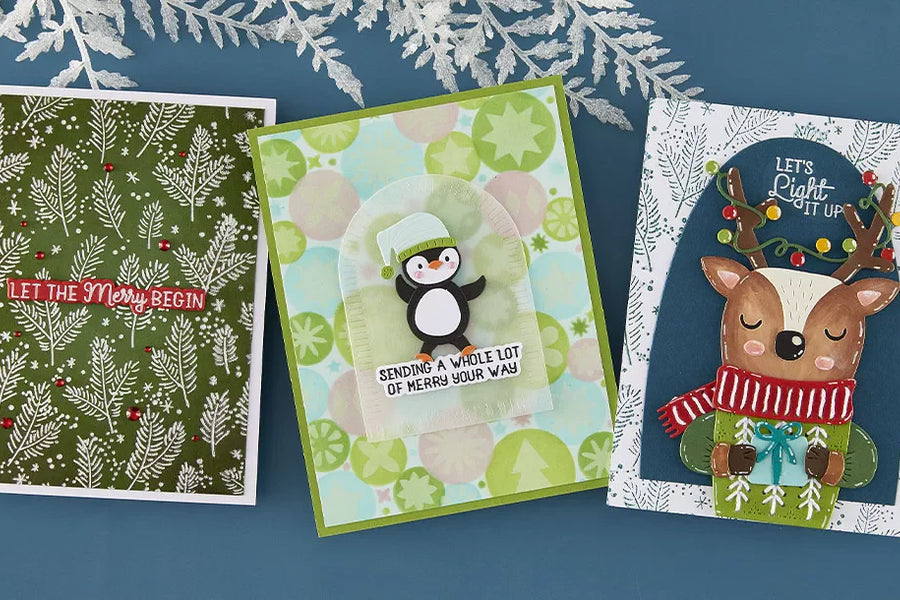 July 2026 Clear Stamp + Die of the Month Preview & Tutorials – Cue The Merry