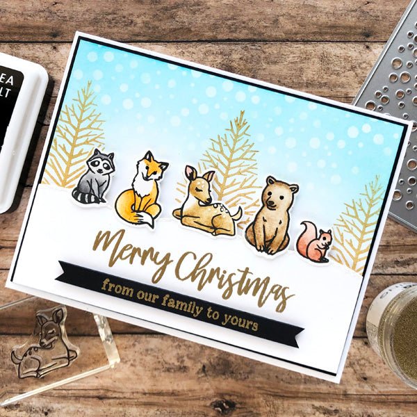 Christmas Critters Scene