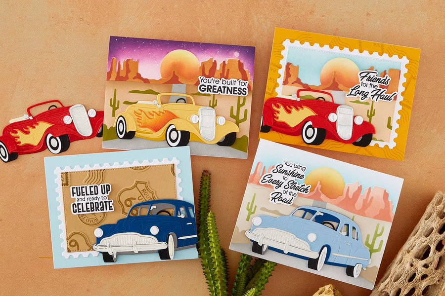 Classic Road Legends 2.0 Collection by Mindy Eggen | Route 66 Inspired Cardmaking