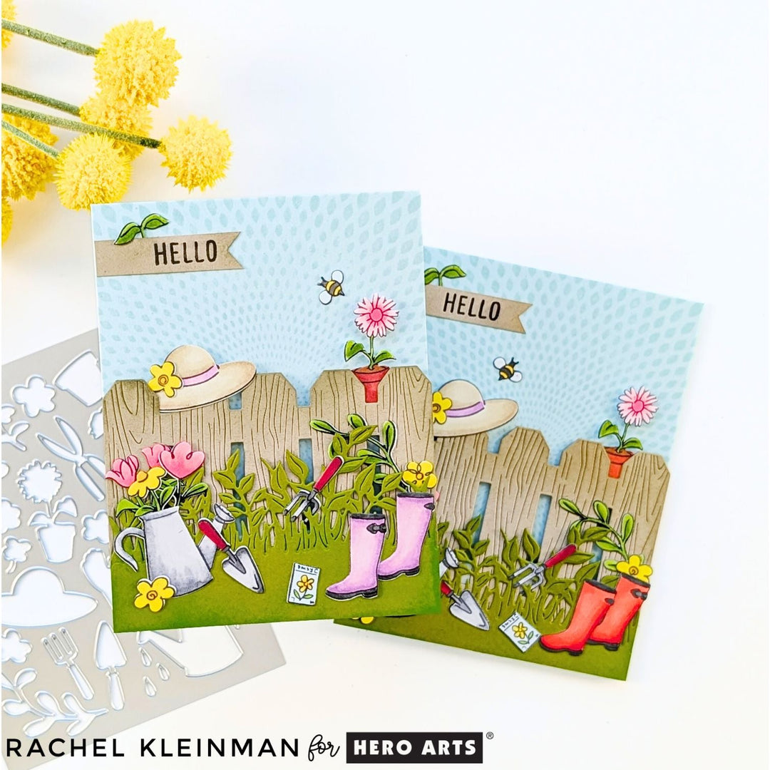 Garden Tools Greeting Card