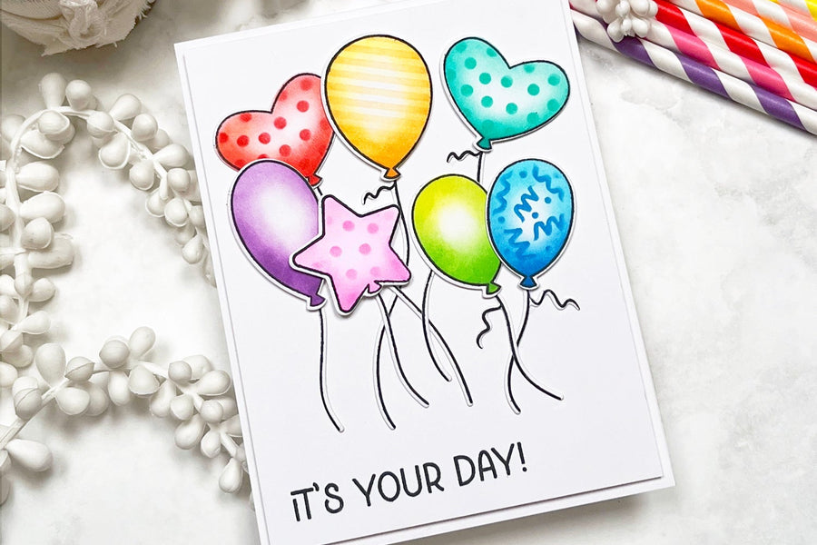 Create Colorful Layered Balloons that Pop!