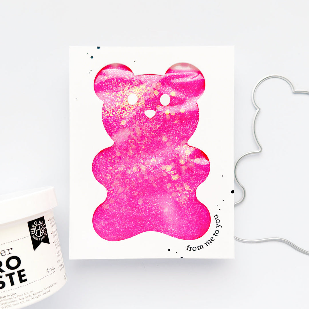 bear squishy card