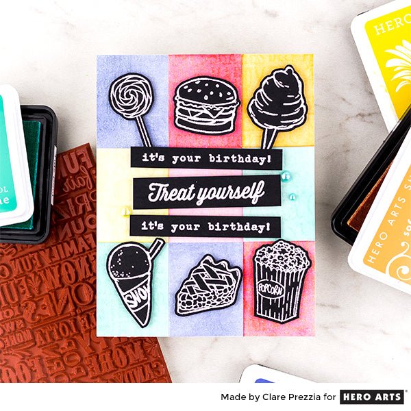 Color Blocked Treats