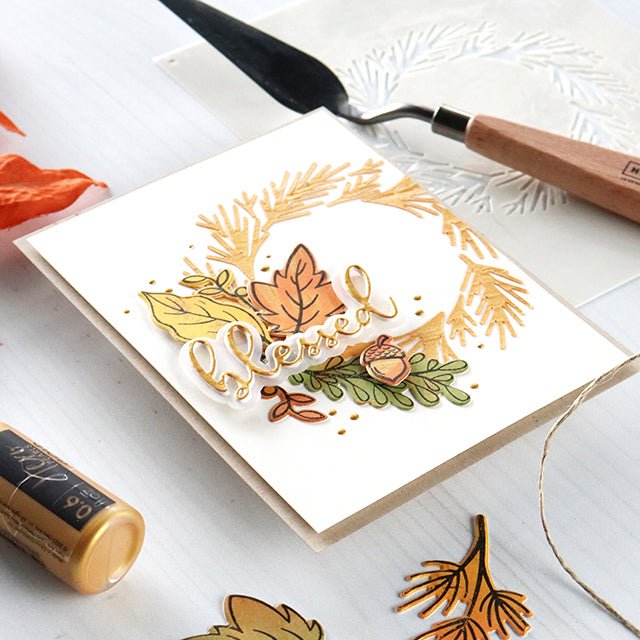 Color Layering Wreath for Any Season - Hero Arts