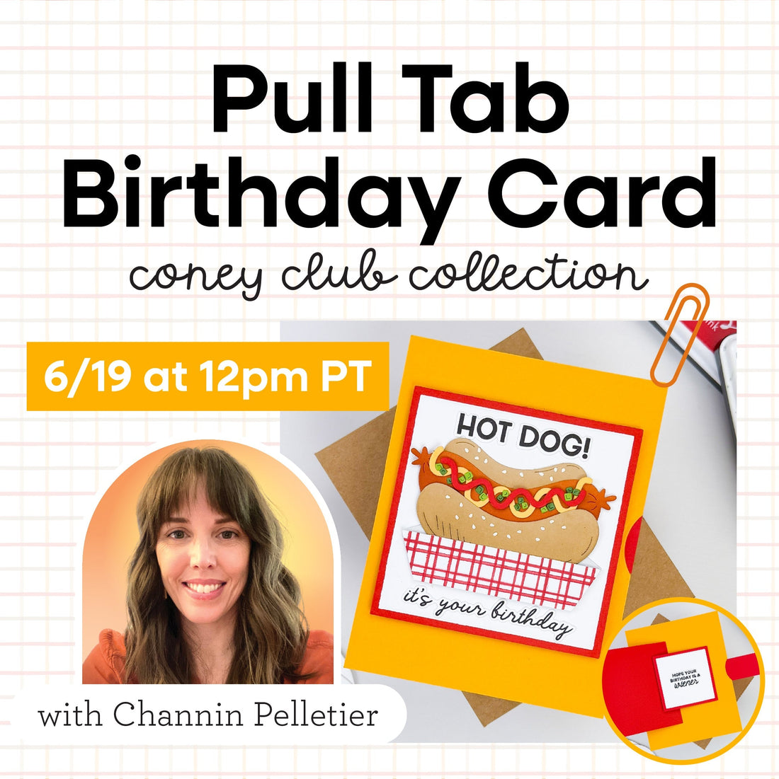 pull tab birthday card