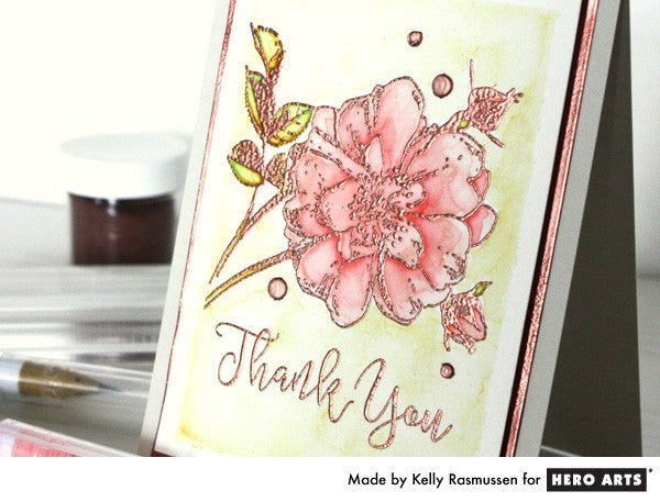 Copper Heat Embossing - Hero Arts