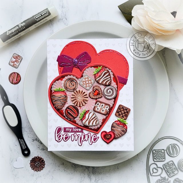 Creating Die Cuts with Sparkle and Shine