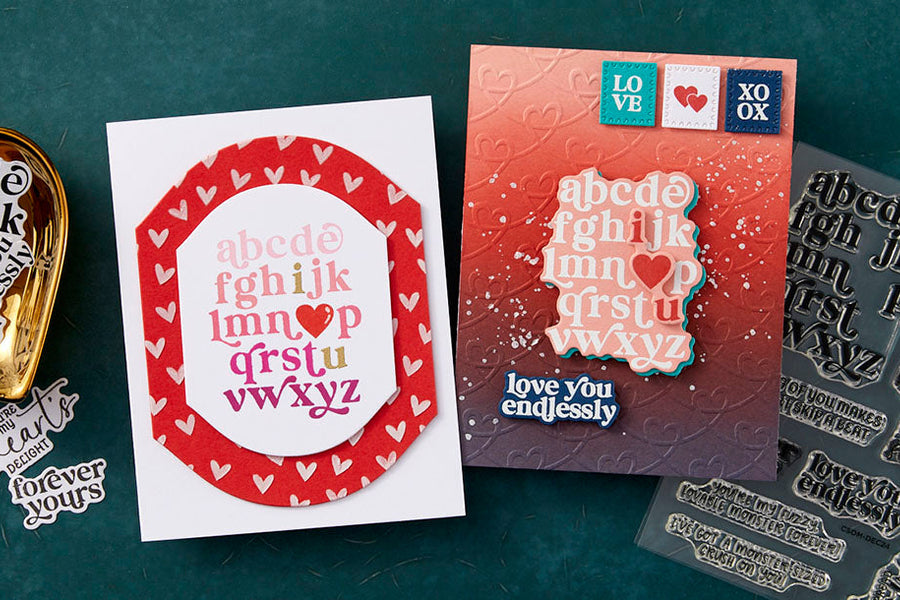 December 2024 Clear Stamp + Die of the Month Preview & Tutorials – Forever Yours