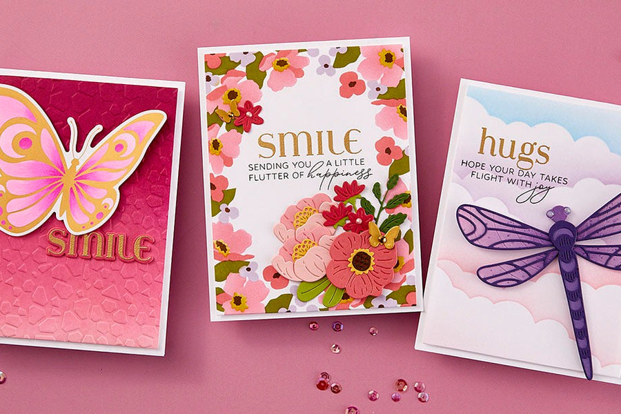 January 2025 Clear Stamp + Die of the Month Preview & Tutorials – Nature's Dance