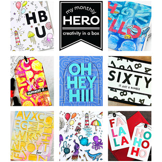 December 2023 My Monthly Hero Release - Blog Hop & Giveaway!