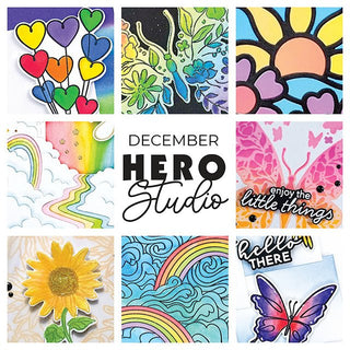 December 2024 Hero Studio Release + Blog Hop - Hero Arts