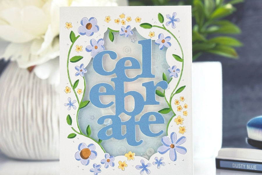 VIDEO: Create a Whimsical Card by Coloring on Die Cuts