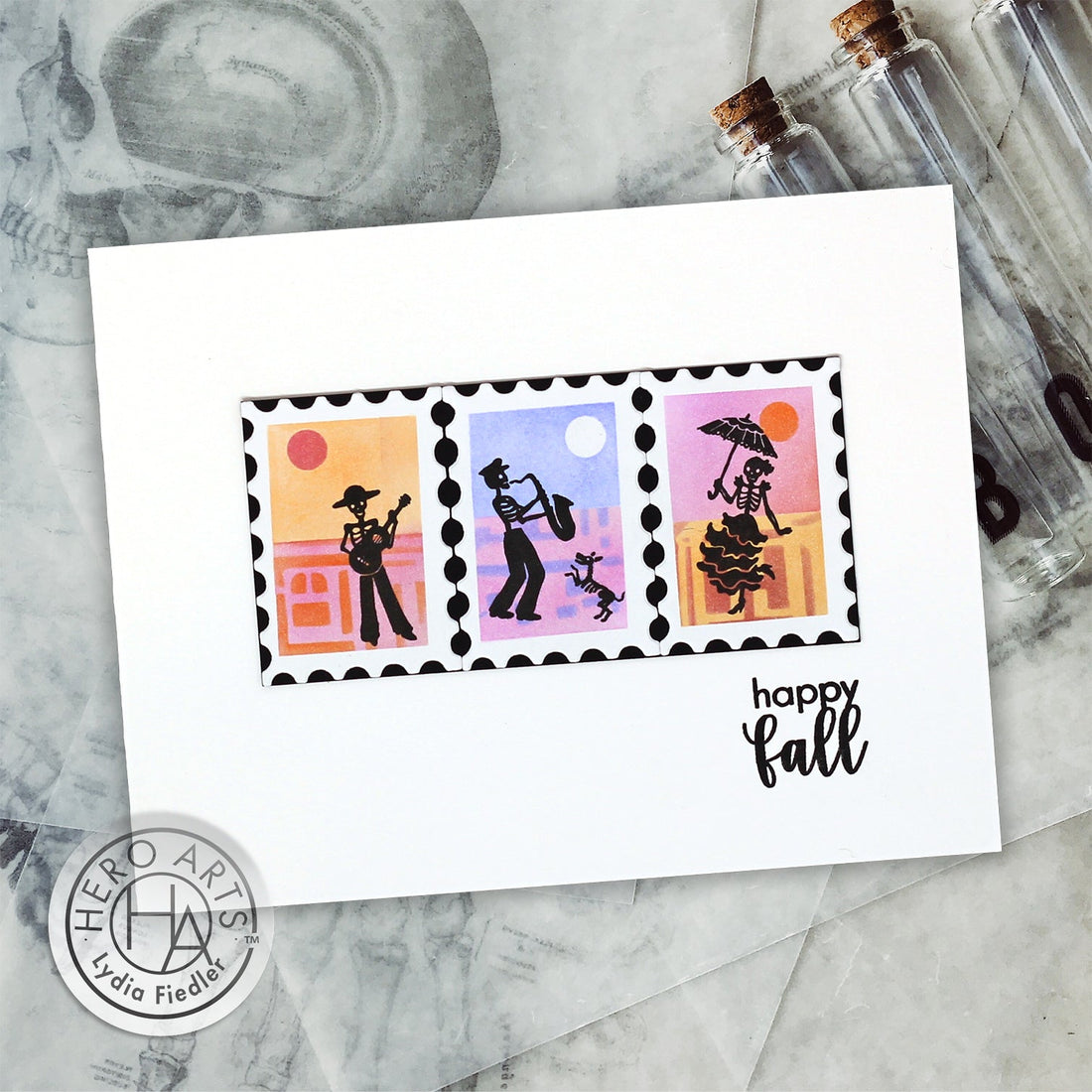 Dia de los Muertos - Postal Service Style
