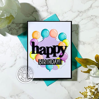 Die Cut Balloon Birthday - Hero Arts