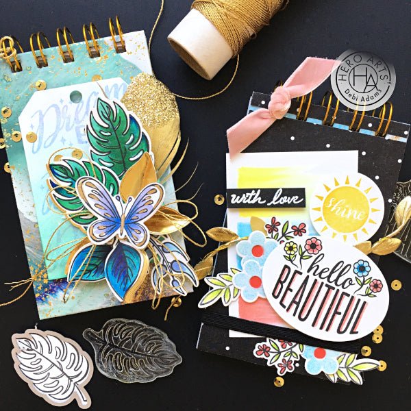 DIY With Debi: Decorated Notebooks & Planners - Hero Arts