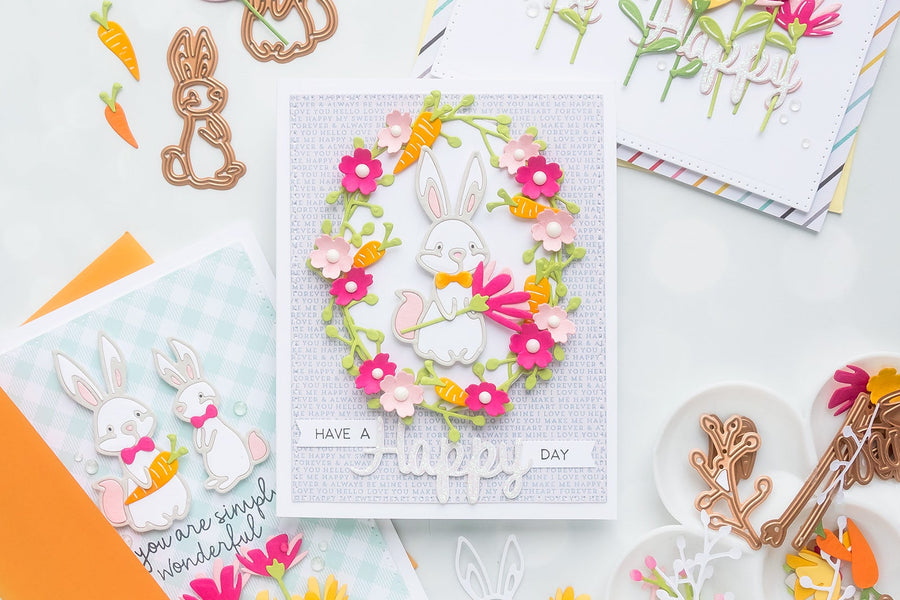 March 2019 Small Die of the Month is Here – Hop Into Spring