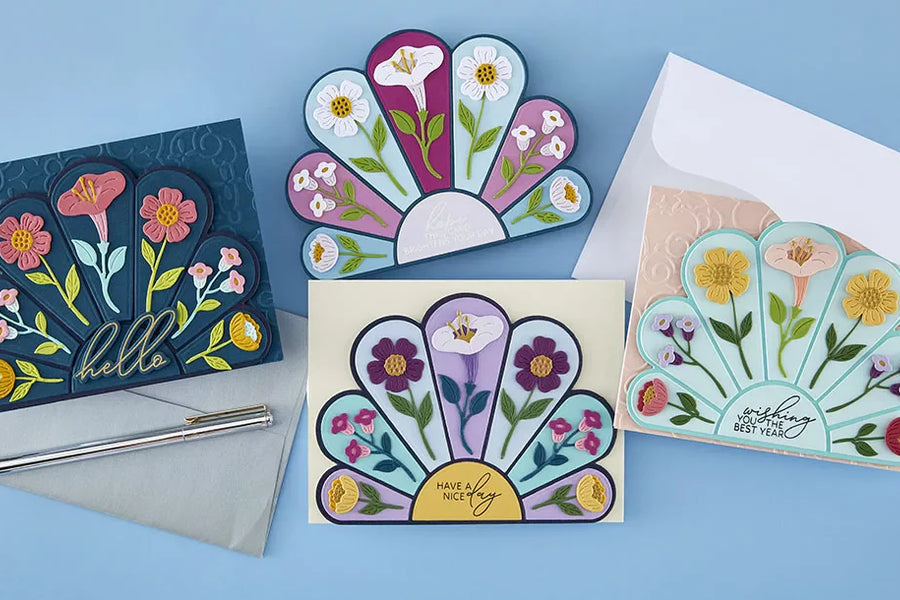January 2026 Small Die of the Month Preview & Tutorials – Sunny Stems