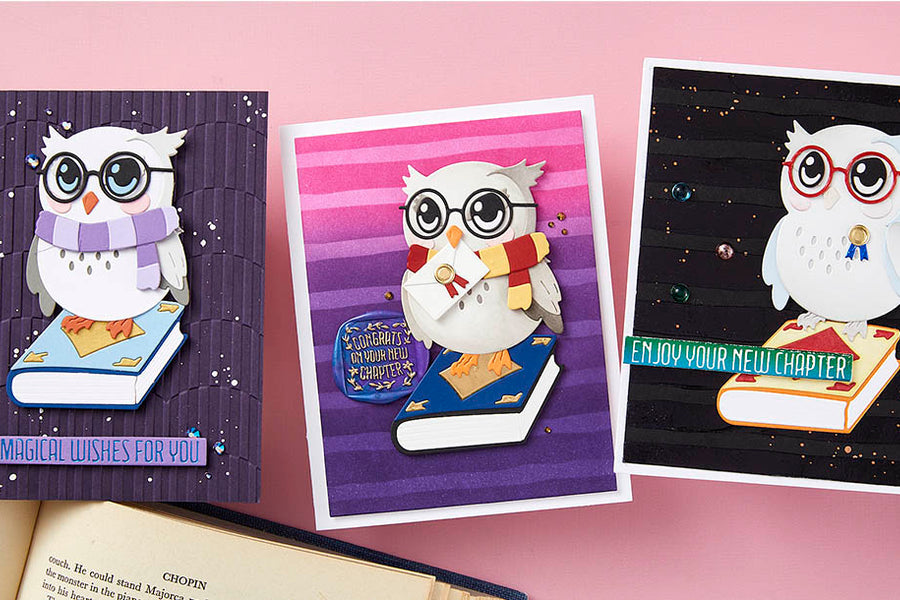 March 2024 Small Die of the Month Preview & Tutorials – Wise Owl