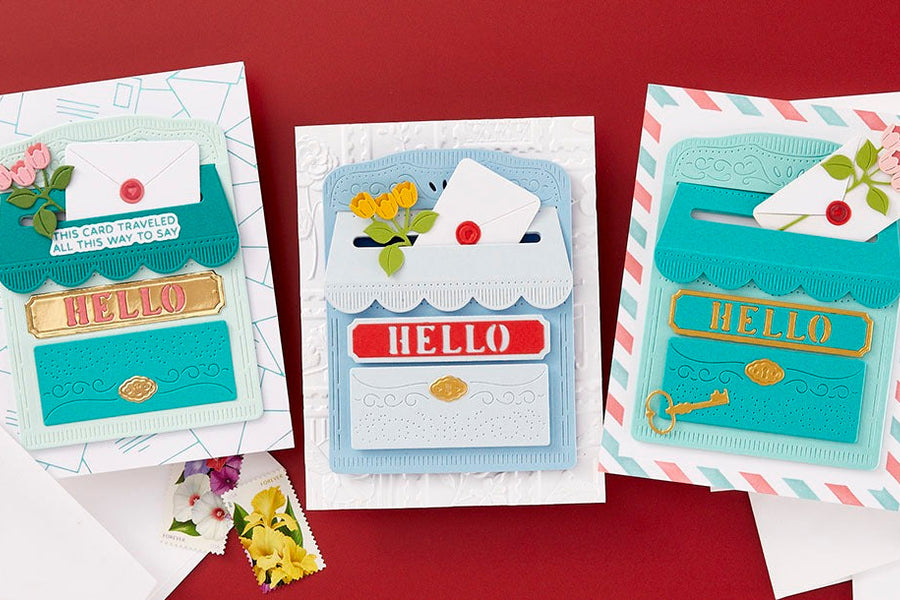 April 2025 Large Die of the Month Preview & Tutorials – Lock & Key Mailbox