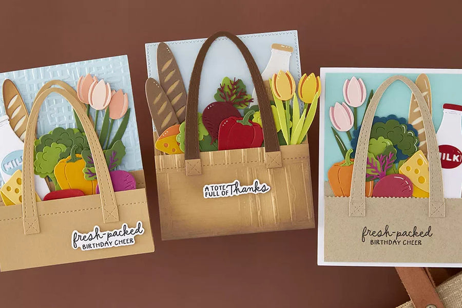 April 2026 Large Die of the Month Preview & Tutorials – Market Tote