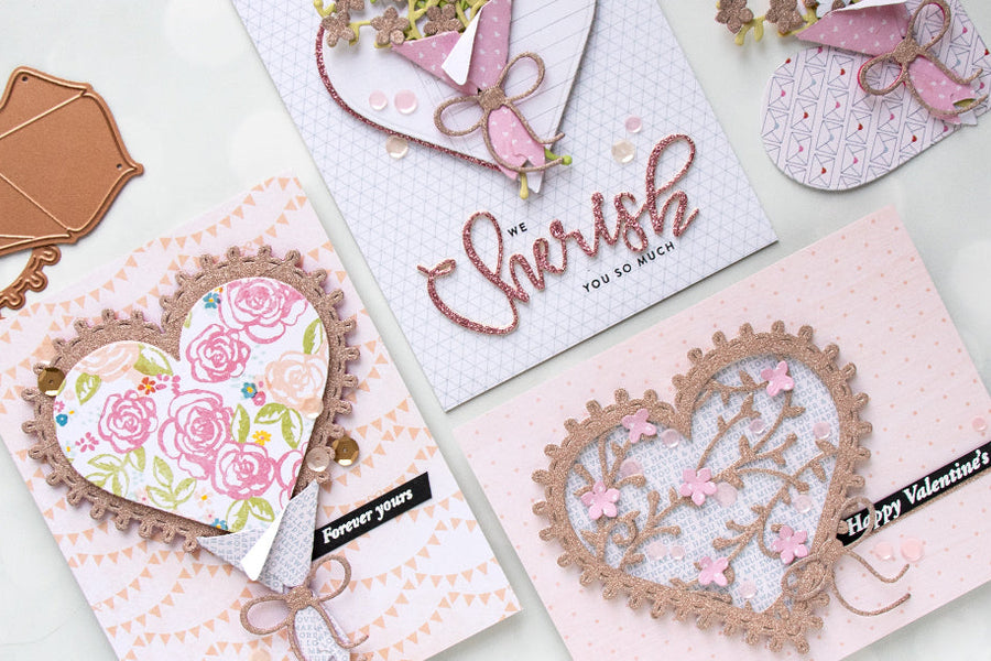 January 2019 Large Die of the Month is Here – Cherish!
