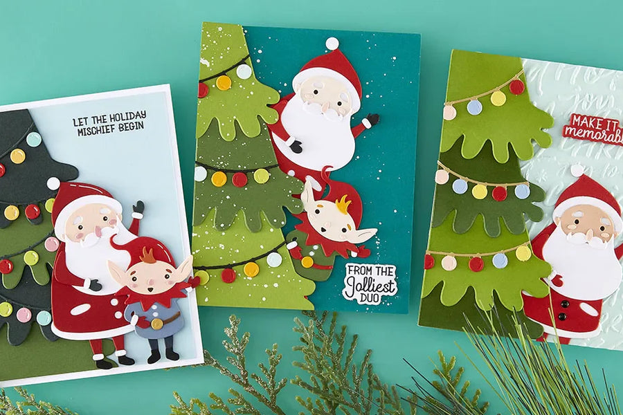 July 2026 Large Die of the Month Preview & Tutorials – Merry Shuffle