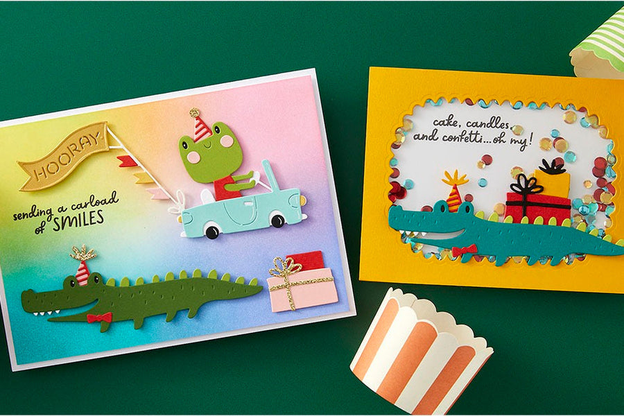 November 2024 Large Die of the Month Preview & Tutorials – Hooray! It's Your Birthday