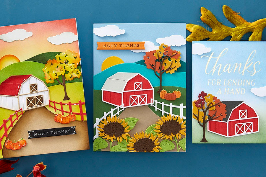 September 2024 Large Die of the Month Preview & Tutorials – Picture Perfect Autumn
