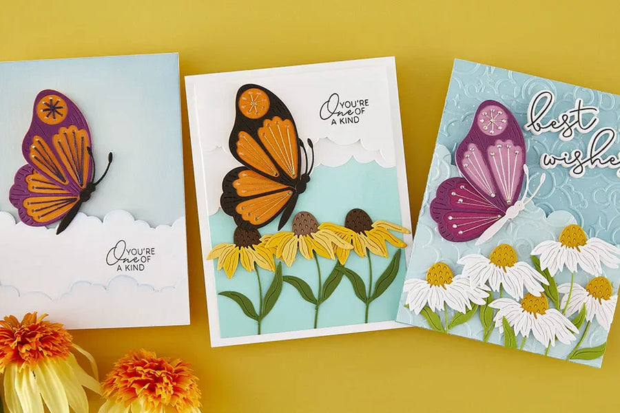 January 2026 Stitching Die of the Month Preview & Tutorials – Butterfly Dance