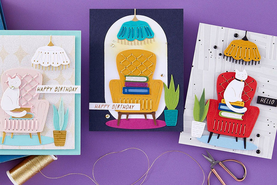 May 2025 Stitching Die of the Month Preview & Tutorials – Stitched Study Nook