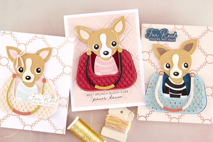 November 2025 Stitching Die of the Month Preview & Tutorials – Fur-ever Fabulous