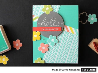 Dotted Hello Cards - Hero Arts