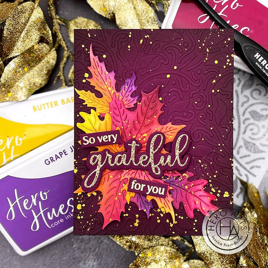 Dry Embossing with Stencils